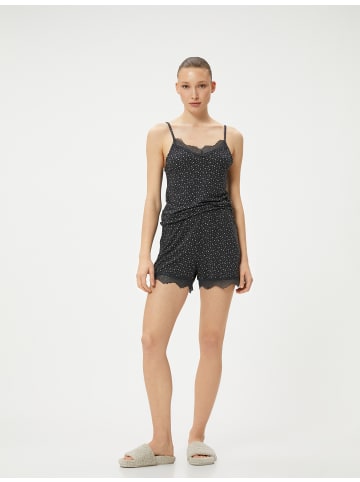 KOTON Tanktop in Grau Gemustert