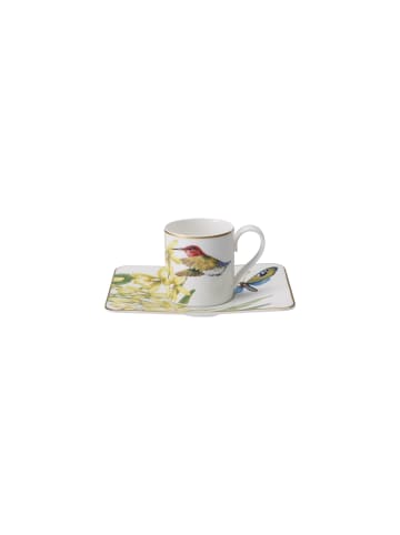 Villeroy & Boch 2er Set Espressotasse mit Untertasse Amazonia 60 ml in bunt