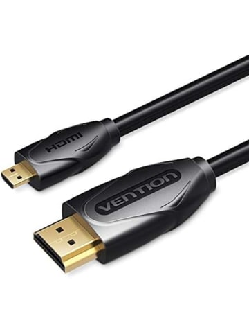 Wisam® Micro-HDMI auf HDMI Kabel 3 Meter schwarz