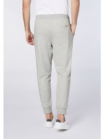 Detto Fatto Sweathose in schlichter Basic-Optik in Grau