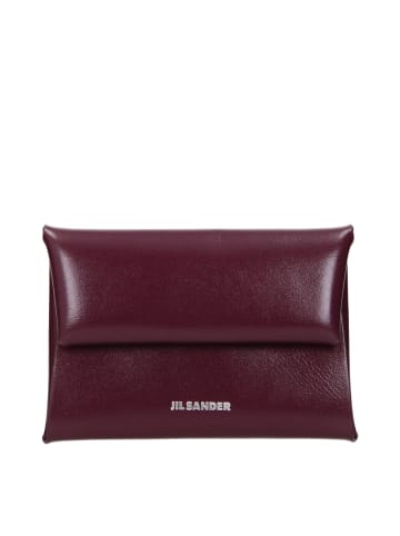 Jil Sander Rot Leder Geldbörse