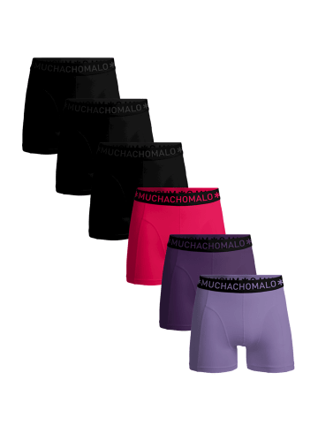 Muchachomalo 6er-Set: Boxershort in Mehrfarbig - für Herren
