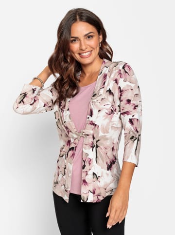 WITT WEIDEN 2-in-1-Shirt in hortensie-sesam-bedruckt