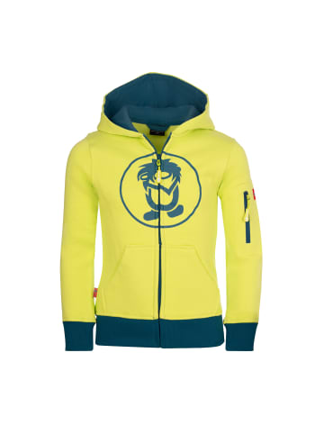 Trollkids Sweatjacke Sortland in lime