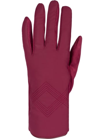 styleBREAKER Touchscreen Handschuhe in Bordeaux-Rot