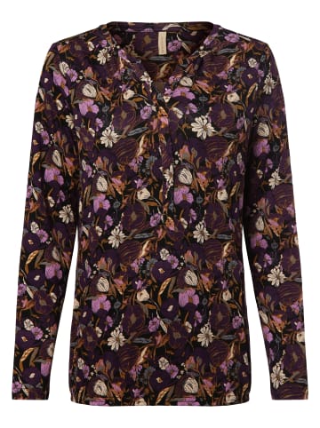 soyaconcept Langarmshirt SC-Felicity in lila braun