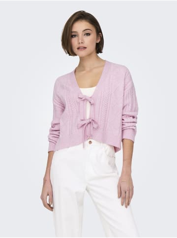 ONLY Strickjacke in Light Pink