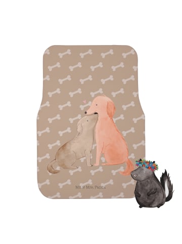 Mr. & Mrs. Panda Fußmatte Fürs Auto Hunde Liebe ohne Spruch in Hundeglück