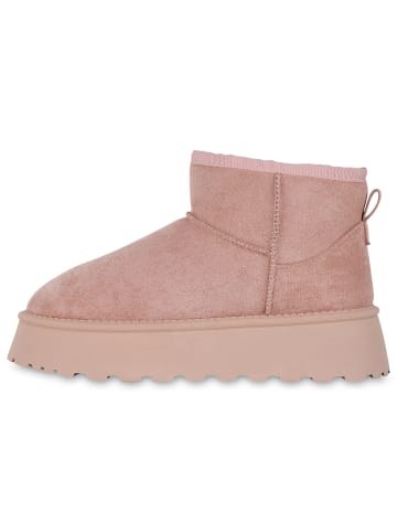 VAN HILL Plateau Boots Katherine in Rosa