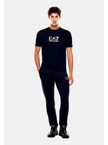 EA7 T-Shirt in blau