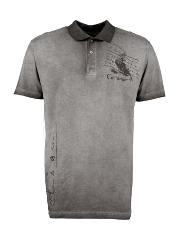 OS-Trachten Poloshirt 428008-3737 in anthrazit