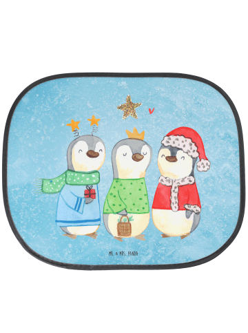 Mr. & Mrs. Panda fensterblende auto Winterzeit Heilige drei Köni... in Eisblau