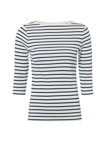 brookshire Shirt in weiß marine - 0027