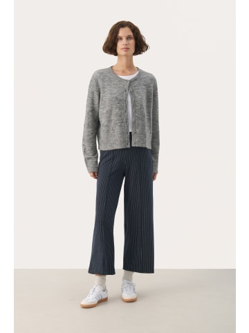 PART TWO Casual Hose IlisanPW Easy fit in Dark Navy Pinstripe