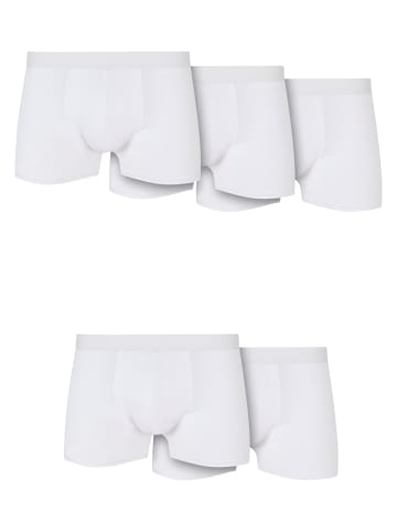 Urban Classics Boxershorts in white+white+white+white+white