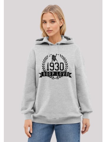 F4NT4STIC Hoodie Betty Boop 1930 Crest in grau meliert