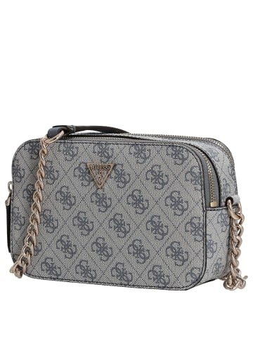 Guess Noelle II Crossbody - Umhängetasche 20 cm (dark taupe logo) in slate logo