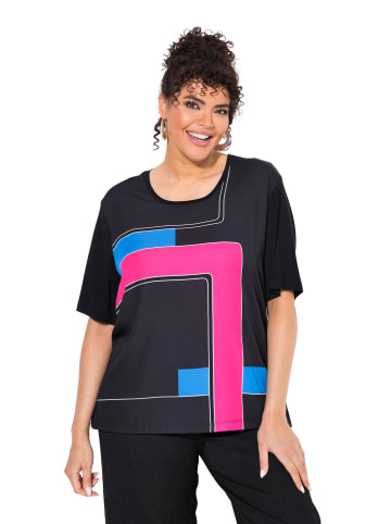 Ulla Popken Shirt in schwarz