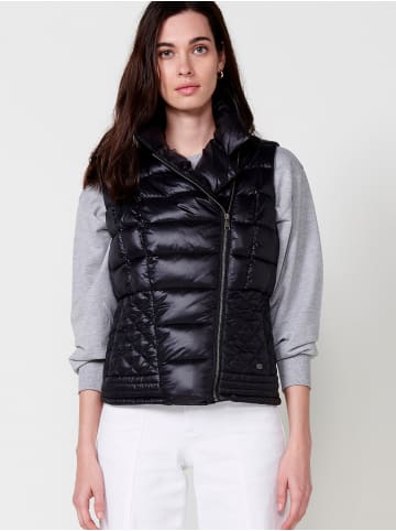 KOROSHI Gepolsterte weste. in SCHWARZ