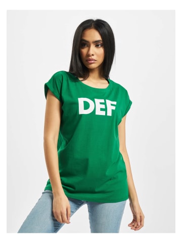 DEF DEF T-Shirts in turquoise