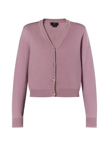 faina Strickjacke Mit Perlen in Mauve