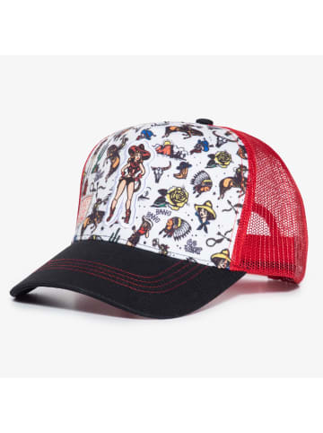 King Kerosin King Kerosin Trucker Cap Go West Texas in weiß