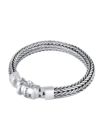 KUZZOI Armband 925 Sterling Silber Twisted in Silber