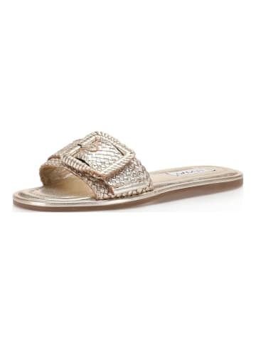Pantoletten Gold