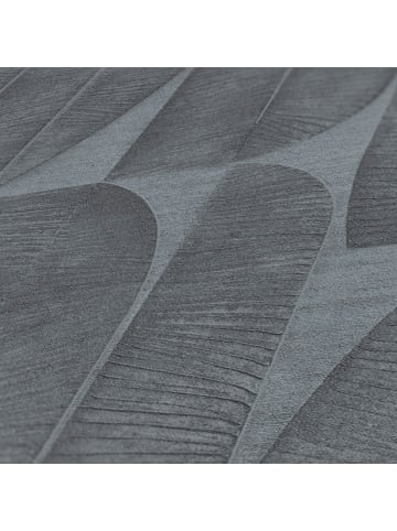 A.S. Création Tapete Tropical Balance in Stahlblau