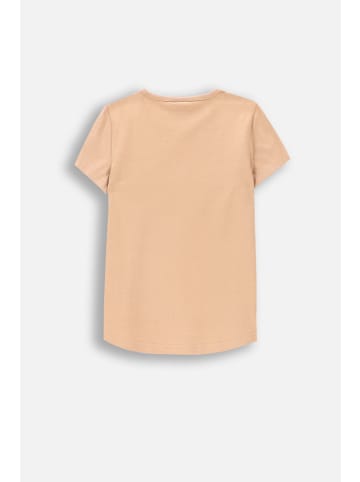 Coccodrillo T-Shirt mit kurzen Ärmeln in beige