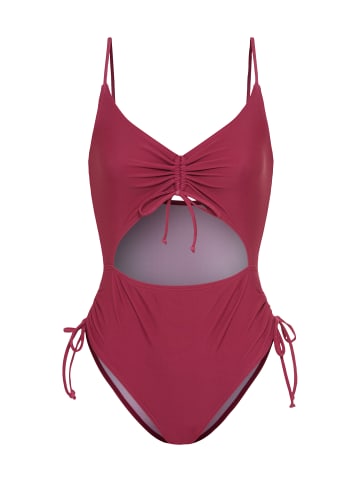 LSCN BY LASCANA Badeanzug in dunkle Beere