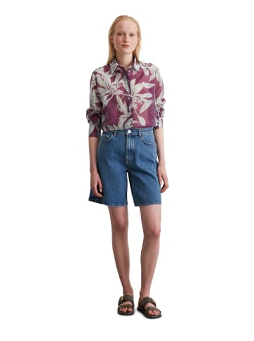 Marc O'Polo Jeans Bermuda wide in Medium Blue