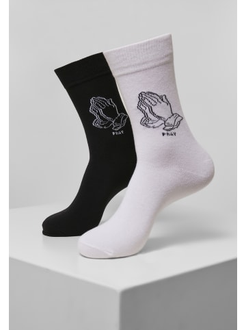 Mister Tee Socken in black/white