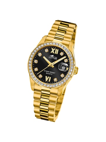 Lotus Chronograph-Armbanduhr Lotus Classic gold mittel (ca. 32,5mm)