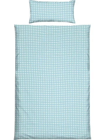 Erwin Müller Seersucker Bettwäsche Kronach in blau