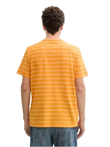 Tom Tailor Rundhals T-Shirt für Herren in orange