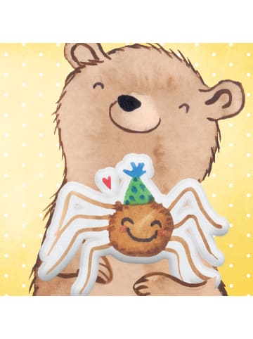 Mr. & Mrs. Panda Kissen Spinne Agathe Party ohne Spruch in Weiß