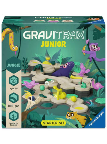 Ravensburger Konstruktionsspiel GraviTrax Junior - Starter-Set L Jungle 3-7 Jahre in bunt