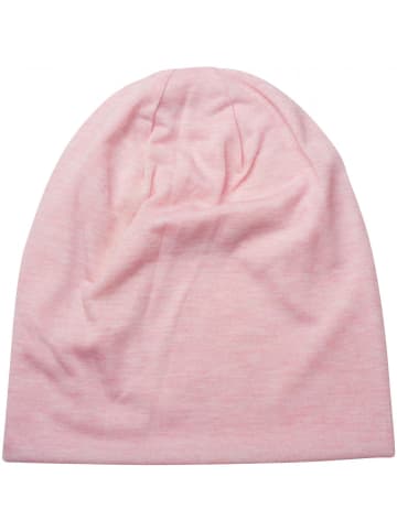 styleBREAKER Beanie Mütze in Rose meliert