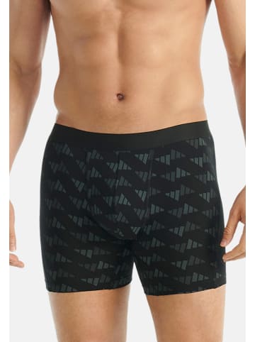 Adidas Sportswear Long Short / Pant Active Flex Cotton in Schwarz / petrol