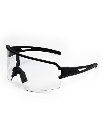 YEAZ SUNSPOT sport-sonnenbrille weiß/transparent in schwarz / transparent