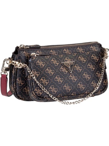 Guess Bodybag Noelle Double Pouch in Brown