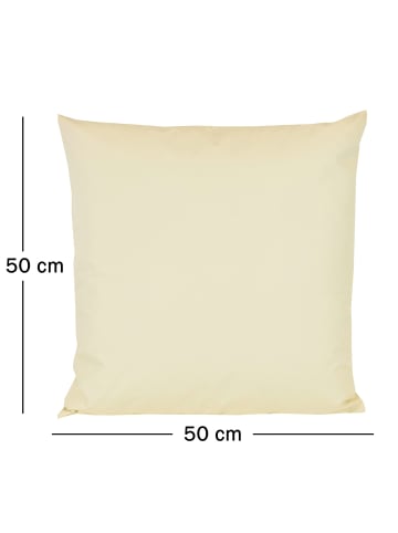 JACK Outdoor Dekokissen 50x50cm inkl. XXL Füllung in Beige