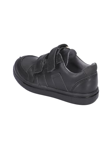 Ricosta Kindergarten Klett Halbschuh/Sneaker in schwarz