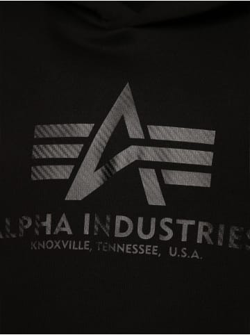 Alpha Industries Kapuzenpullover in schwarz