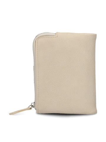 Zwei Mademoiselle Geldbörse 10 cm in nubuk linen