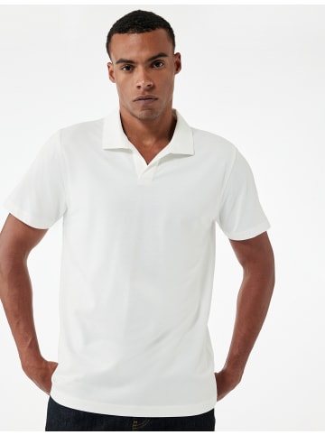 KOTON TSHIRT SS POLO in Ekru
