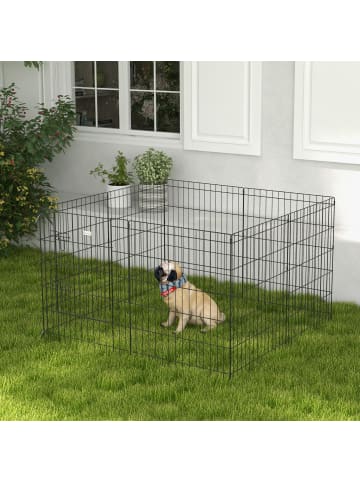 Pawhut Welpenauslauf 61L x 4B x 76H cm