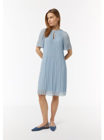 comma Kleid kurz in Blau