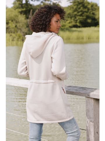 LASCANA Strickfleecejacke in beige